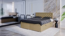 Boxspring postelja Glamour 90x200 cm