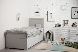 Boxspring postelja Quarto 90x200 cm