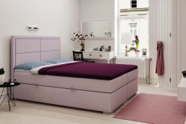 Boxspring postelja Merida 140x200 cm