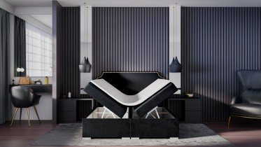 Laverto - Boxspring postelja Lupo 120x200 cm