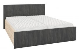 Postelja Wenecja - 160x200 cm s predalom