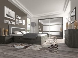 Spalnica Latte črni bor