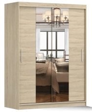 Garderobna omara z drsnimi vrati Vista 01 150 cm