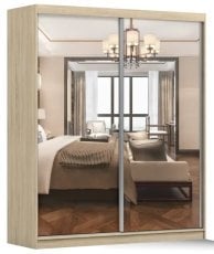 Garderobna omara z drsnimi vrati Multi 20 183 cm