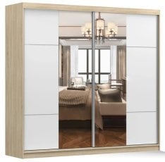 Garderobna omara z drsnimi vrati Multi 38 233 cm