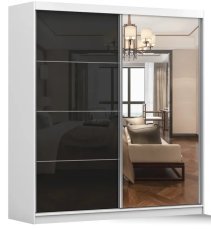 Garderobna omara z drsnimi vrati Multi 31 203 cm