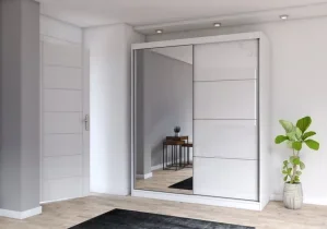 Idžczak meble - Garderobna omara z drsnimi vrati Multi 35 183 cm