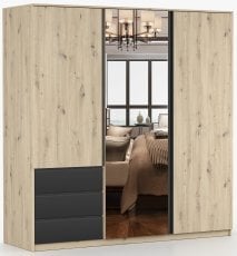 Garderobna omara 3D3S Aura 