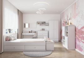 Otroska soba Olaf - bela