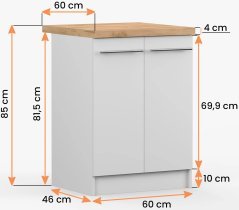 Idžczak meble - Spodnja omara Inez - 60 cm