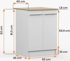 Idžczak meble - Spodnja omara Inez IV - 60 cm