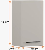Idžczak meble - Zgornja omara Inez V - 40 cm