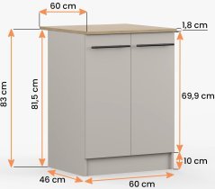 Idžczak meble - Spodnja omara Inez VI - 60 cm