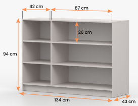 Idžczak meble - Komoda 3D Rosa - kašmir