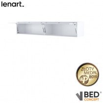 Bed Concept - Nadstavek BC-15 za posteljo BC-14 - bela