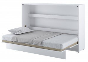 Bed Concept - Postelja v omari Lenart - Bed Concept 05 - 120x200 cm - bela sijaj