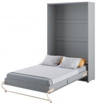Bed Concept - Postelja v omari Concept Pro CP-02 - 120x200 cm - siva