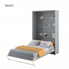 Bed Concept - Postelja v omari Lenart - Concept Pro 02 - 120x200 cm - siva