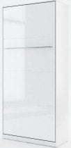 Bed Concept - Postelja v omari Concept Pro CP-03 - 90x200 cm - bela sijaj