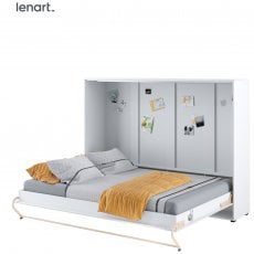 Bed Concept - Postelja v omari Lenart - Concept Pro 04 - 140x200 cm - bela