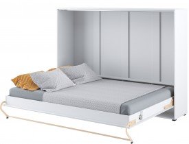 Bed Concept - Postelja v omari Lenart - Concept Pro 04 - 140x200 cm - bela