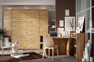 Bed Concept - Zložljiva pisalna miza CW-01 - siva