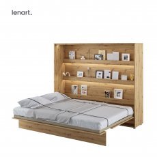 Postelja v omari Lenart - Bed Concept 14 - 160x200 cm - artisan hrast