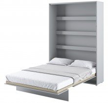 Bed Concept - Postelja v omari Lenart - Bed Concept 01 - 140x200 cm - siva