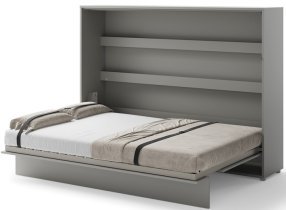 Krevet u ormaru Lenart - Bed Concept 04 - 140x200 cm - siva
