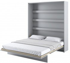 Bed Concept - Postelja v omari Lenart - Bed Concept 13 - 180x200 cm - siva
