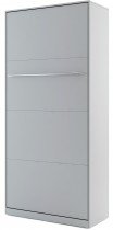 Bed Concept - Postelja v omari Concept Pro CP-03 - 90x200 cm - siva
