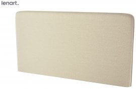 Oblazinjeno vzglavje BC-17 za posteljo v omari BC-12 - bež