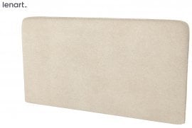 Oblazinjeno vzglavje BC-17 za posteljo v omari BC-12 - boulce bež - negorljiva tkanina