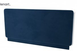 Bed Concept - Oblazinjeno vzglavje CP-12 za posteljo v omari CP-01 - modra