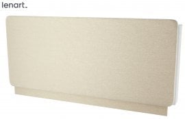 Oblazinjeno vzglavje CP-12 za posteljo v omari CP-01 - bež - negorljiva tkanina 