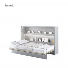 Bed Concept - Postelja v omari Lenart - Bed Concept 05 - 120x200 cm - siva