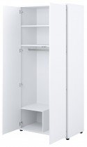 Bed Concept - Garderobna omara BC-20 - bela