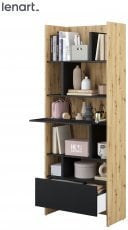 Regal BC-22 - artisan hrast/črn