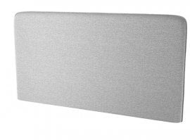 Oblazinjeno vzglavje BC-17 za posteljo v omari BC-12 - sivi