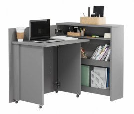 Zložljiva pisalna miza CW-02 - siva