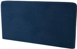 Oblazinjeno vzglavje BC-32 za posteljo v omari BC-02 - moder
