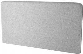 Oblazinjeno vzglavje BC-32 za posteljo v omari BC-02 - sivi