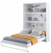 Bed Concept - Polica CP13 za posteljo v omari CP-01 - bela/bel sijaj