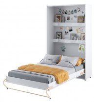 Bed Concept - Polica CP14 za posteljo v omari CP-02 - bela/bel sijaj