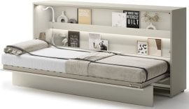 Postelja v omari Lenart - Bed Concept 06 - 90x200 cm - kashemir