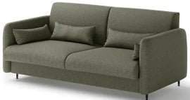 Sedežna garnitura BC-18 za omarno posteljo BC-01 - zelena