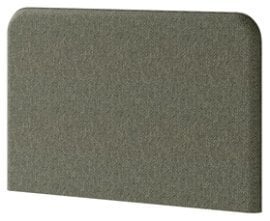 Oblazinjeno vzglavje BC-32 za posteljo v omari BC-02 - zelen