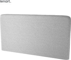 Bed Concept - Komplet postelja v omari, sivo vzglavje, siv trosed, LED, vzmetnica Lenart - Bed Concept BC-12 - 160x200 cm - bela