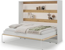 Postelja v omari Devesto - WB-H-DEV-OA-140 - 140x200 cm - artisan hrast
