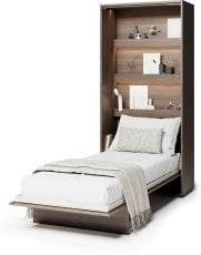Postelja v omari Bed Concept BC-03 - 90x200 cm - hrast dunin